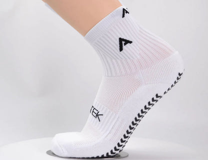 ATEK 4.0 - Short Ankle Socks - White - TWO SIZES