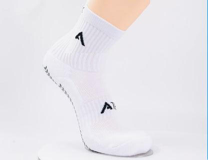 ATEK 4.0 - Short Ankle Socks - White - TWO SIZES